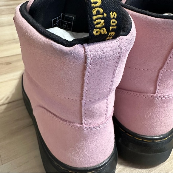 Dr. Martens COMBS Hiker Style Combat Boots in Pink Hi Suede Size 9 - Picture 12 of 12